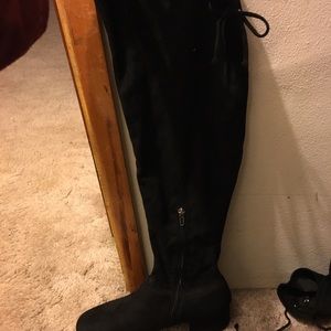Thigh high boots